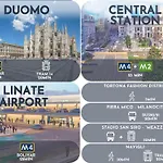 M4 Center - Design Washington - Selfcheckin - Wifi - Balcony - Milanoflats Διαμέρισμα *