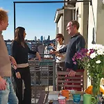 Lägenhet Skyline In Citta Studi A 1 Minuto Dal Metro Con Terrazzo Wi-fi E Netflix Milano