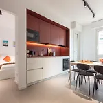 San Siro Red Flat - Vicino Stadio, Metro, Fiera Milanocity, Citylife Daire Milano