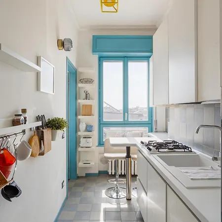 The Blue Nest With A View - 7th Floor- Via Palestrina *