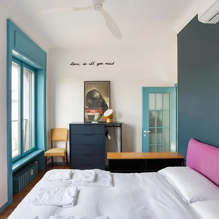 The Blue Nest With A View - 7th Floor- Via Palestrina