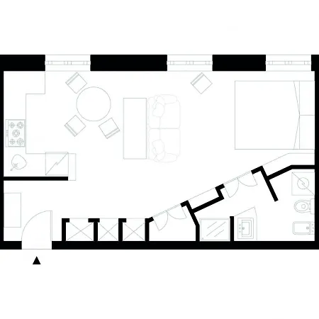 The Best Rent - Cozy Loft In De Angeli District Apartament *