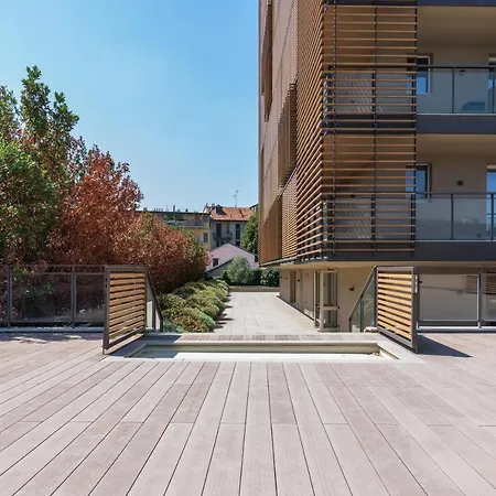 Luxury Flat With Pool Gym Parking - Unit9b Apartman Milánó