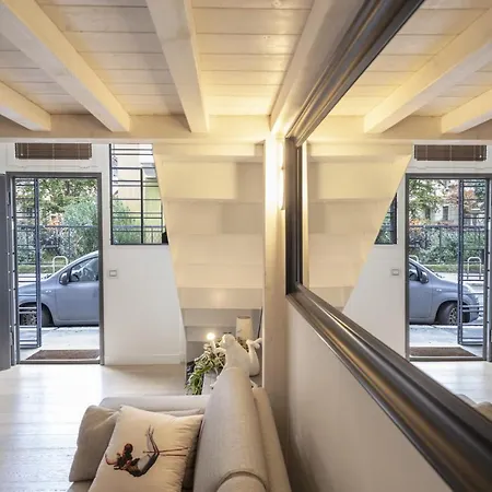Minimal Loft In Centro A Apartman Milánó
