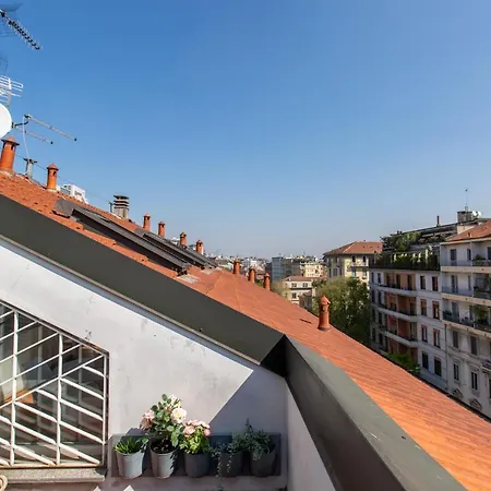 شقة Mondadori - Luxury Terrace Near Porta Nuova, Duomo & Navigli *