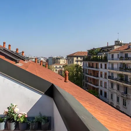 شقة Mondadori - Luxury Terrace Near Porta Nuova, Duomo & Navigli ميلان