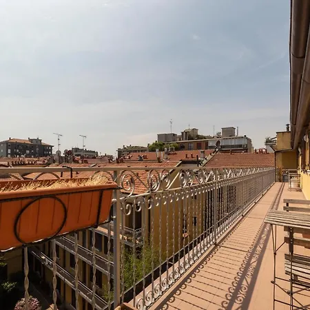 Porta Genova Balcony Lägenhet Milano