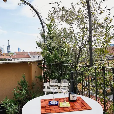 Lägenhet Il Terrazzino - Loft With Terrace And View - With Elevator - Milano