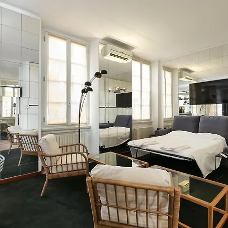 Apartament Elegant Corso Venezia Terrace Apt Mediolan