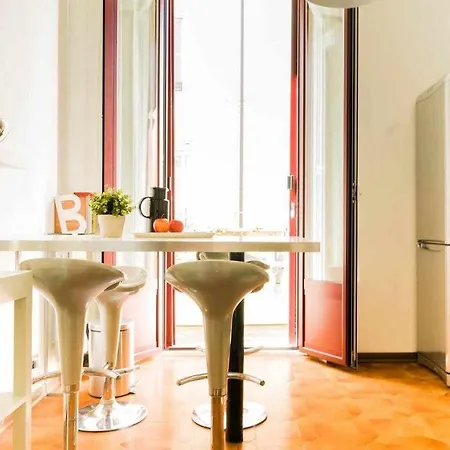 Ma08a Beautiful Flat With Terrace In Pta Nuova * Milan