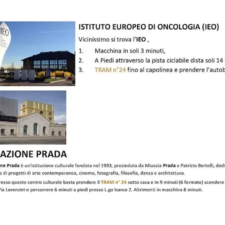 Civico288-romantic Attic Near Ieo-bocconi-f Prada Appartement