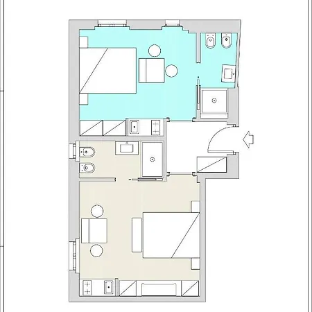 Apartmán La Marina Di - Pier Lombardo Milán