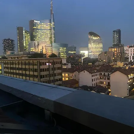 Attic 9th Floor With 2 Terrace In Center Brera With Amazing View Apartamento