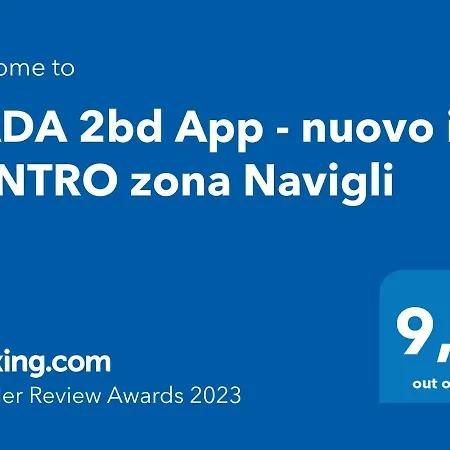 Apartment Dada 2bd App - Nuovo In Centro Zona Navigli *