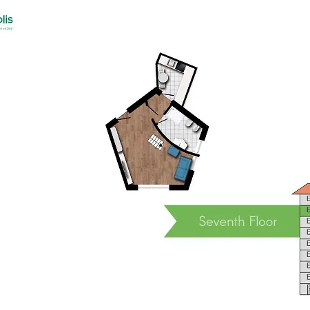 Апартаменты Splendid In The Historic Center *