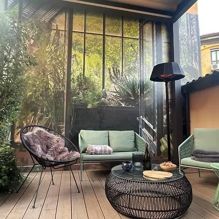 Apartamento New Stylish Studio With Terrace, In Porta Venezia