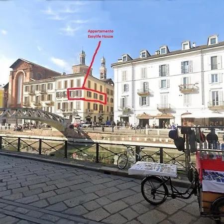 Apartment Easylife - Splendido Con Vista Sul Naviglio Grande