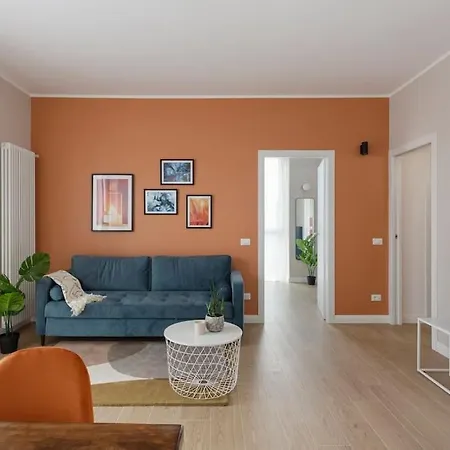 아파트 Blue & Orange House Lovely Modern