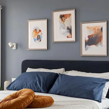 아파트 Blue & Orange House Lovely Modern