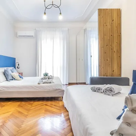 Apartamento Center Elegant Flat 4-pax - Metro M1 - Fast Wifi - Ac&balcony Milán