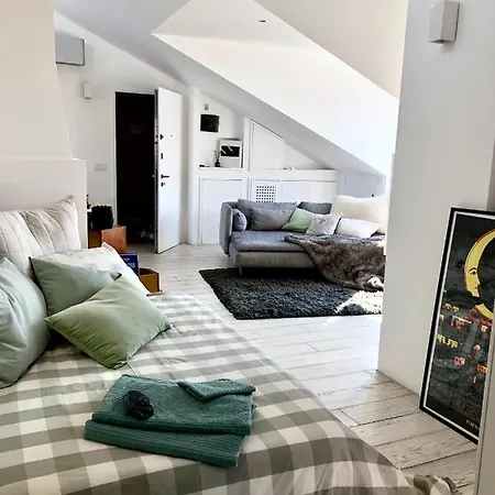 Apartmán Attic 9th Floor With 2 Terrace In Center Brera With Amazing View Milán