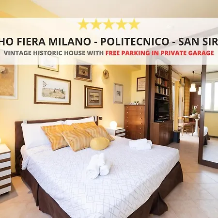 Apartment Rho-fiera Vintage House & Garage Privato