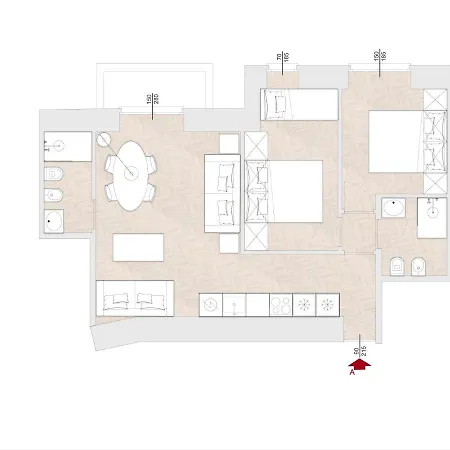 Apartment Marcora 6 V Luxury Living Milan