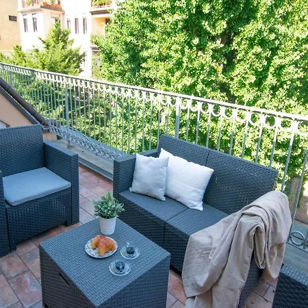 The Rent - Attic With Terrace In Downtown Lejlighed Milano