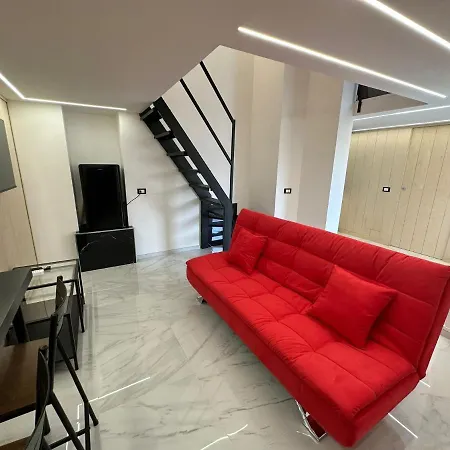 White Marble Loft Apartment Milan