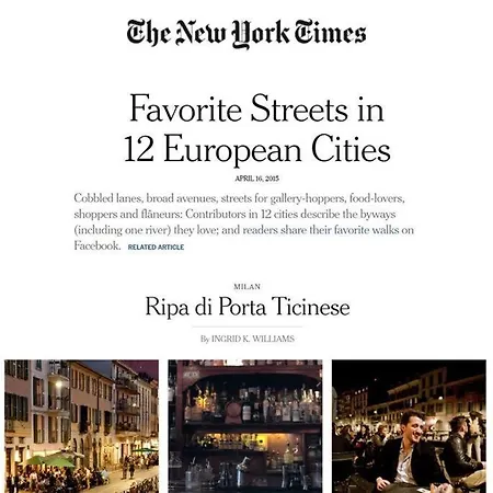 Navigli, 90 Square Meters, Free Parking Ripa Ticinese Appartamento Milano