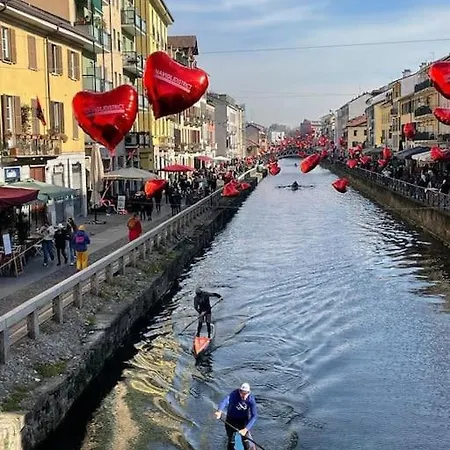 Navigli, 90 Square Meters, Free Parking Ripa Ticinese 아파트 *