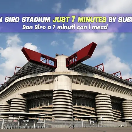 San Siro A 5 Minuti Casetta Dietro Allo Stadio *