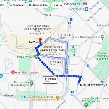 Apartment City Life/tre Torri Comfort A 5 Stelle, Metro A 700m, Wi-fi Milan