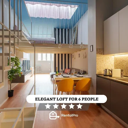 Apartment Free Parking - Elegant Loft 10 Min To Rho Fiera