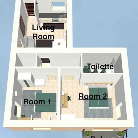 Navigli Ringhiera House شقة