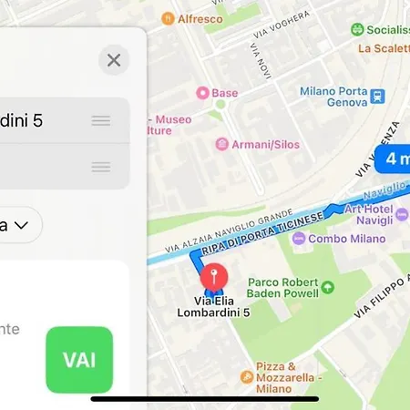Deluxe 120 Mq , 4 Minuti A Piedi Dai Navigli Apartmán Milán