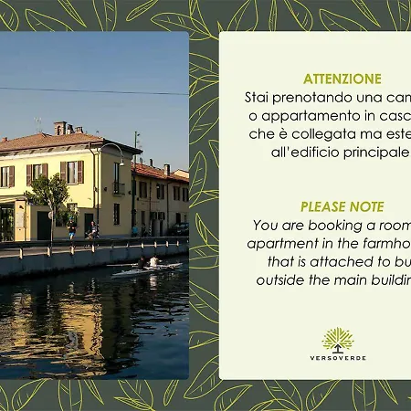 Versoverde Alzaia Naviglio Grande Milan