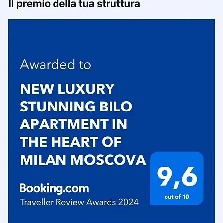 New Luxury Stunning Bilo In The Heart Of Moscova Apartman Milánó