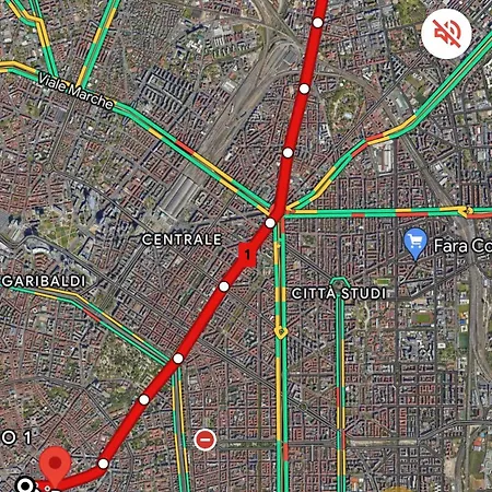 Milanogorla-metro 50mt-duomo A 15 Minuti ميلان