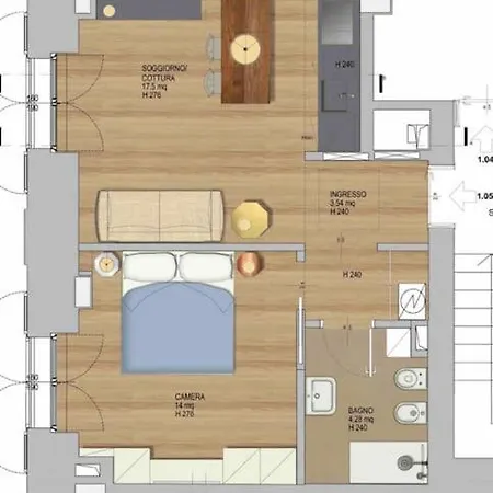 Apartman Design In The Center Of Milánó