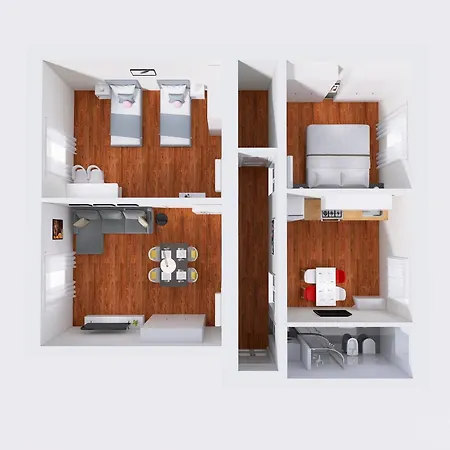 The Rent - Spacious Two-bedroom In Porta Romana * Mailand