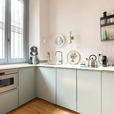 New Elegant Flat 3 Min From Station. * Milão