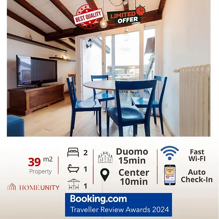 Loft Artigianale: Design In Legno E Terrazzo Panoramico Su Apartment