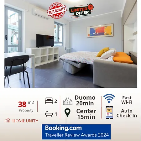 20mins From Duomo - Renovated Apt Near City Center Apartmán *