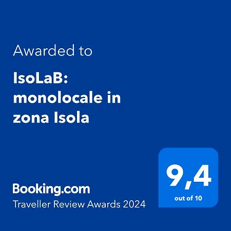 Isolab: Monolocale In Zona Isola Appartement *