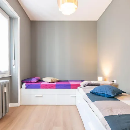 Апартаменты Ospitali - Dimora Tina, Ampio Trilocale In Zona Lambrate Comodo X4 Милан