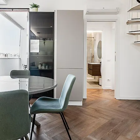 Apartmán Stayeasy Argelati40 - Penthouse With 2 Bedrooms, 2 Bathrooms And Terrace - Navigli Milán