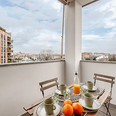 Stayeasy Argelati40 - Penthouse With 2 Bedrooms, 2 Bathrooms And Terrace - Navigli Milano