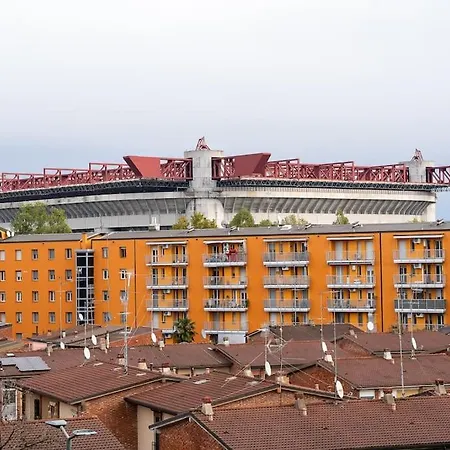 アパート A 500 Metri Da San Siro ミラノ