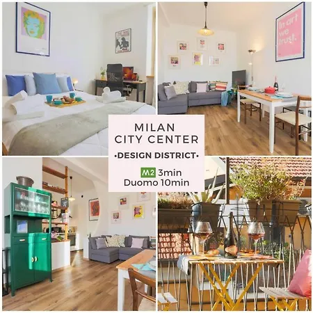 *navigli Art Attic*designarea Milan-wifi-netflix